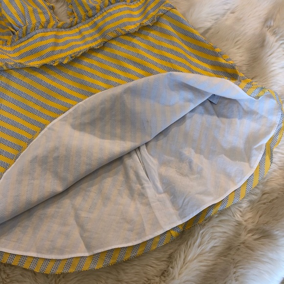 NWT 💛J. Crew halter tank with ruffles - Picture 4 of 6